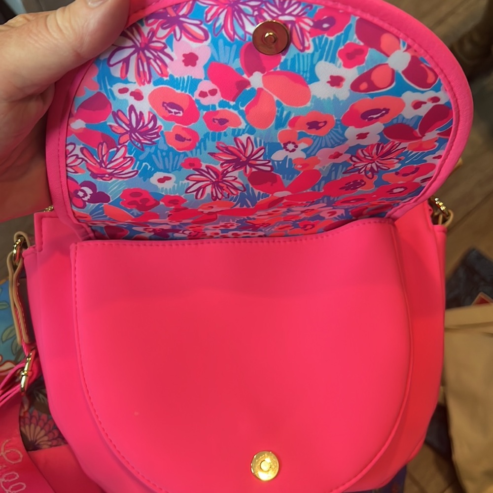 Neoprene Lilly Pulitzer side bags crossbody. New! - Picture 6 of 16